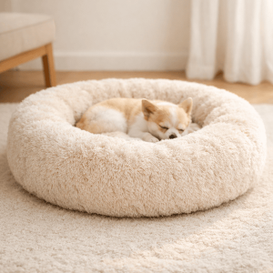 CozyPaws Plush Pet Bed